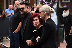 Ozzy Osbourne's Family Says Final Goodbye to Legendary Rocker in Emotional Funeral Procession