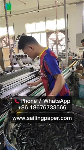 Thermal paper rolls slitting process | sailingpaper.com |