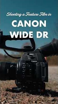 Canon Wide DR Changed How I Shoot Features #filmmaking #cinematography #canon