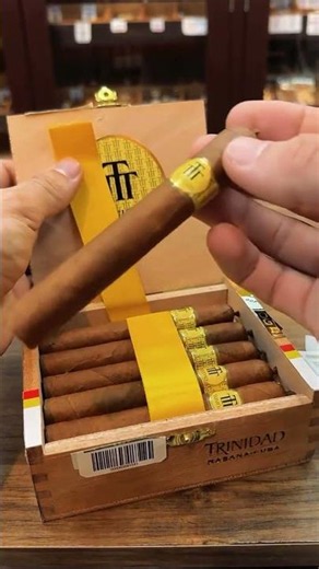 Isso é um charuto ou uma joia? Abrindo o Trinidad #unboxing #luxury