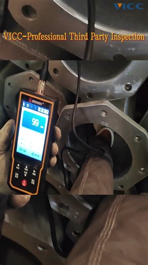 VICC sends inspectors to factories to perform coating thickness compliance checks per customer specs