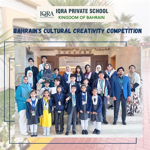 Iqra Private School Bahrain | Iqra Private School students proudly participated in Bahrain’s Cultural Creativity Competition held at Applied Science University. The... | Instagram