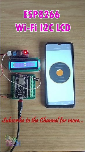 Control Joystick Values on LCD with ESP8266 + Wi-Fi! 📱➡️🖥️ #Arduino #ESP8266