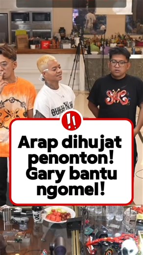 Arap dihujat penonton! Gary bantu ngomel! #marapthon #yb #gery