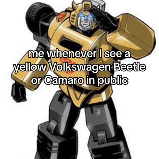 It’s lowkey him #fyp #transformers #bumblebee #tfp #g1 | Beetle Volkswagen