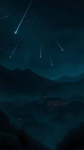 El Susurro de la Lluvia de Meteoros 🌌 #Shorts #Misterio