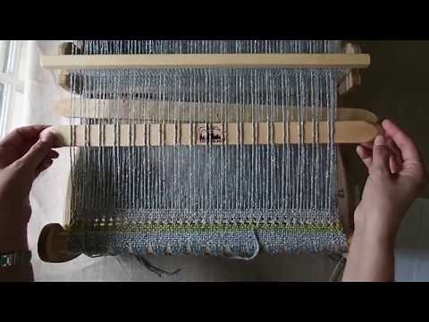 How to use a pick up stick with your rigid heddle loom