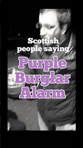 Purple Burglar Alarm