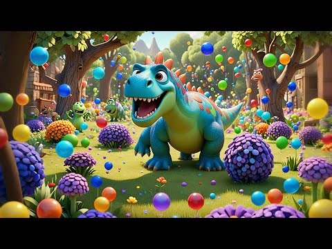 The Dinosaur Who Hiccups All Day! 🦖🤭 | Funny Kids Story | Learning Video for Children