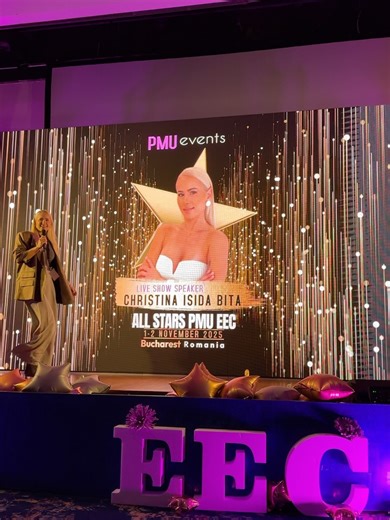 𝕚Φ𝕒𝕔𝕖 𝕓𝕪 ℂ𝕙𝕣𝕚𝕤𝕥𝕚𝕟𝕒 Academy on Instagram: "Live Show Demo Speaker in 📍Bucharest 🇷🇴"