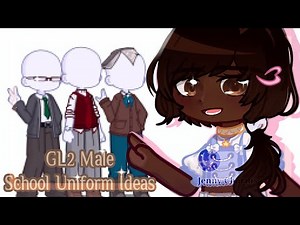 Gacha Life 2 Male School Uniform Ideas | Jenny Charms