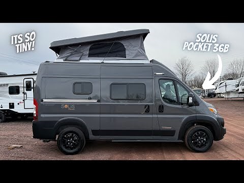 Our Smallest Class B RV! 2025 Winnebago Solis Pocket 36B