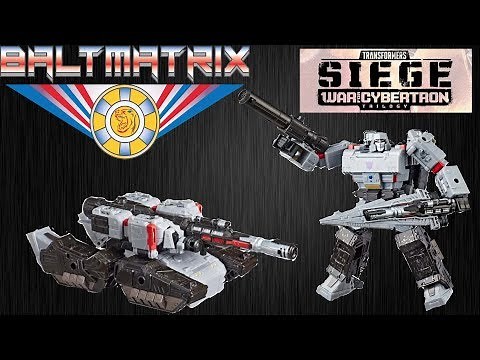 Transformers War For Cybertron Trilogy: Siege Voyager Class Megatron