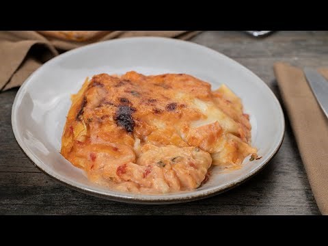 LASAGNE AL SALMONE - Delicate e cremose!