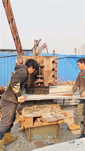 Heavy-Duty Industrial Press Delivering Precision Metal Shearing and Fabrication