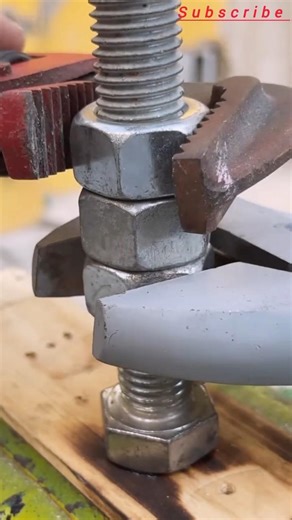 Easy Nut & Bolt Joint Method 🎉 Strong & Secure Fastening Trick 👍 #craft #handmade #skills