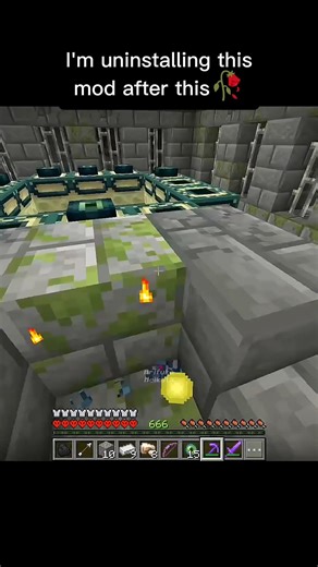 Im Uninstalling This Mod After This! #shorts #minecraft
