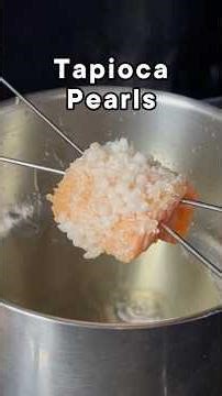 Tapioca Pearls 🫧 Get the Recipes on @gronda