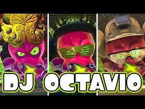 Evolution of DJ OCTAVIO in Splatoon! (2015-2022)