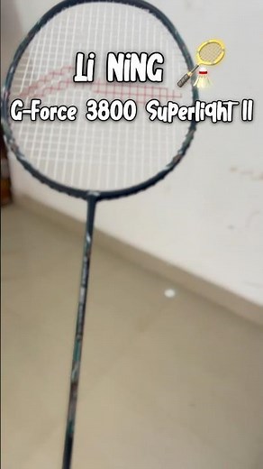 Best Badminton Racket Under ₹2000? Li-Ning G Force Superlight #lining #badminton