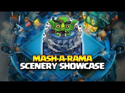 Mash-A-Rama Scenery Showcase (Clash of Clans Background Ambience & Music)