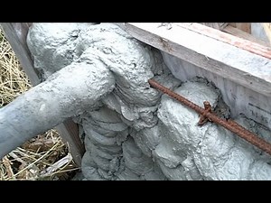 SpaceCrete : zero-slump concrete that pumps easily - to build walls with no forms. Rapid 3D print