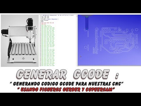 Crear pLacas PCB con CNC casera: Como generar Gcode desde Gerber y Altium.