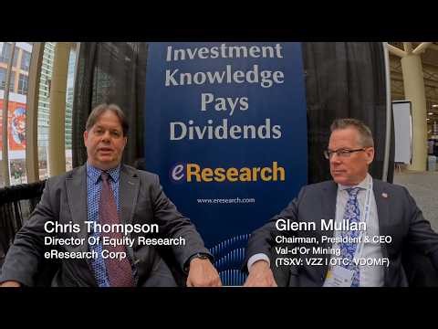 Glenn Mullan Discusses Val-D’Or Mining and its Summer Plans with Chris Thompson of eResearch