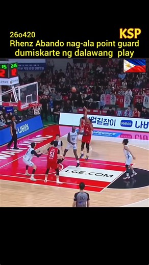 Rhenz Abando nag-ala point guard, Shaq nagustuhan ang diskarte ni Abando.
