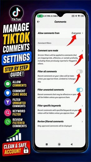 How to Manage TikTok Comments Settings | TikTok Comment Privacy Guide (2026)