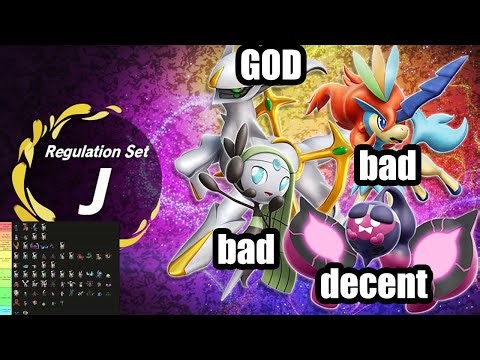 Ranking Every Restricted Pokemon in Battle Stadium Singles Regulation J!!