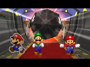 Mario & Luigi Paper Jam Bros. - 100% Walkthrough Part 69 Gameplay - Bullet Bill Escape & Fire Mario!