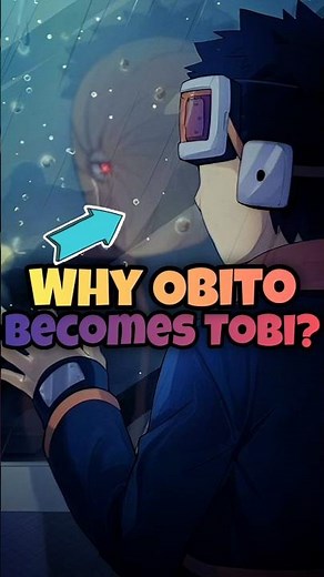 Why Obito Becomes Tobi? 🤯🔥 | Naruto | Anime BLAH