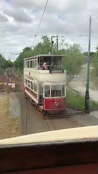 Sights And Sounds Of The Crich Electric Tram Museum - Crich Classic Motorcycle Day - July 2025