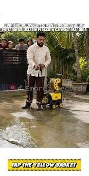 SOARFLY 5800W Pressure Washer Heavy Duty Portable Adjustable Pressure Carwash Machine