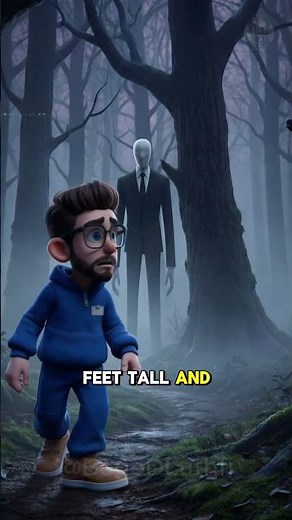 He Saw Slender Man Standing Between the Trees… And It Didn’t Move 😨🌲
