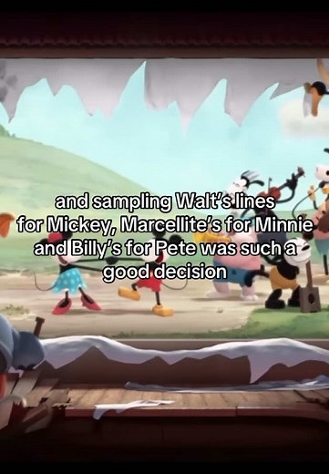 Gorgeous Animation in Mickey Mouse's Get A Horse