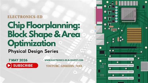 Chip Floorplanning: Block Shape & Area Optimization