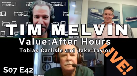 VALUE: After Hours (S07 E42): Tim Melvin on Community Banks and Small Caps in Europe, Hong Kong and Japan