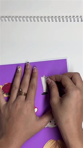 Sticky Paper Craft on Instagram: "Sticker Book Diy #reels #relax #satisfying #fbreels #fbreelsfypシ゚ #relaxing"