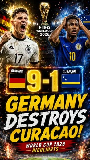 Germany 7-1 Curacao | 2026 FIFA World Cup | HIGHLIGHTS AND GOALS