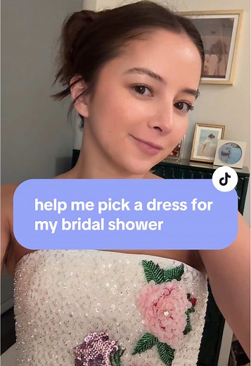 Beautiful Bridal Shower Dress Options