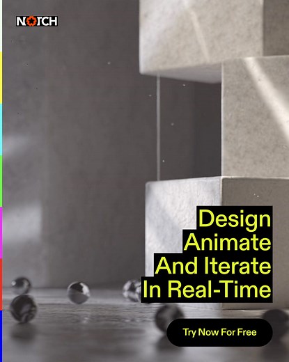 3.4K views | Notch is the new motion design tool that lets you work in real-time. Built by and for Motion Designers that push creative limits. ⚡ Speed without limits ⚡ Unlimited creative freedom ⚡ Built by artists, for artists Download a free 60-day trial today! | Notch VFX | Facebook