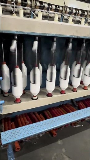 Textile Spinning Machine Working | Yarn Winding Process ASMR | Factory Manufacturing