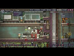 ONI Deep Frozen Food & Kitchen Setup Pt 1 - Oxygen Not Included