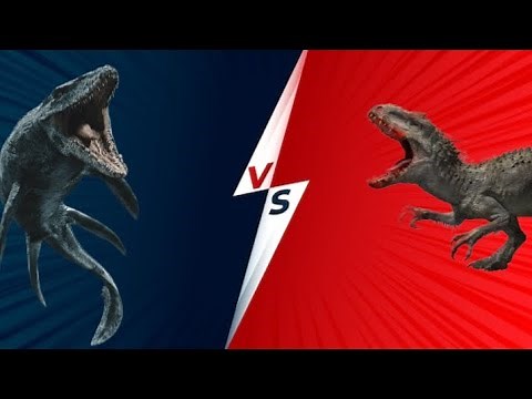 Mosasaurus vs Indominus rex