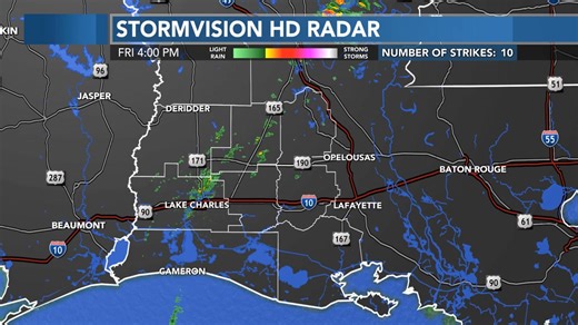 There are showers moving across SWLA now, here's the latest radar view. Remember you can check the radar anytime using our First Alert Weather app which is available here: https://m.cmpgn.page/ZxkcRJ | KPLC 7 Weather