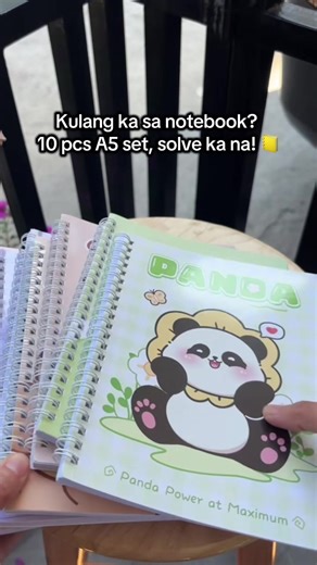 @vivienleigh1991 10 pcs spiral notebook set na ready na for buong school use—pwede for notes, reviewers, at daily writing. Hindi ka na pabalik-balik sa pagbili. Practical tipid choice for students 📒✨ #NotebookSetPH #BackToSchoolPH #SchoolEssentials #StudentNeeds #SpiralNotebook