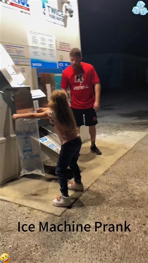Ice machine prank 流#fyp #funny #... #fypシ #funnyprank #usa #funnyvideos | Burst out laughing | Facebook