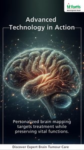 At Fortis, we pioneer Functional Brain Mapping to ensure safe and effective brain surgeries. This technology helps our neurosurgeons precisely identify and protect critical brain areas, enhancing surgical precision and patient outcomes. #AtFortisWeCare #braintumour #FortisHospitals #fortisbannerghatta | Fortis Bangalore | Facebook